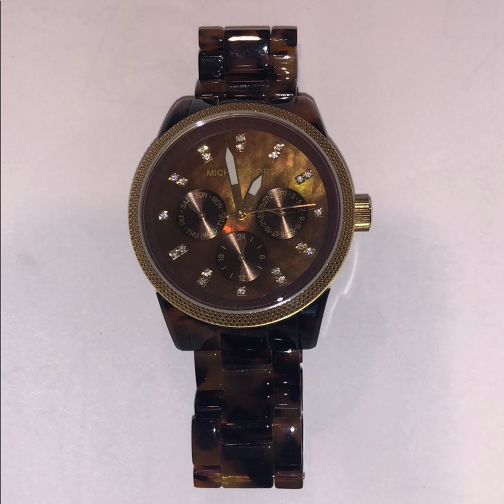 Michael kors tortoise watch!